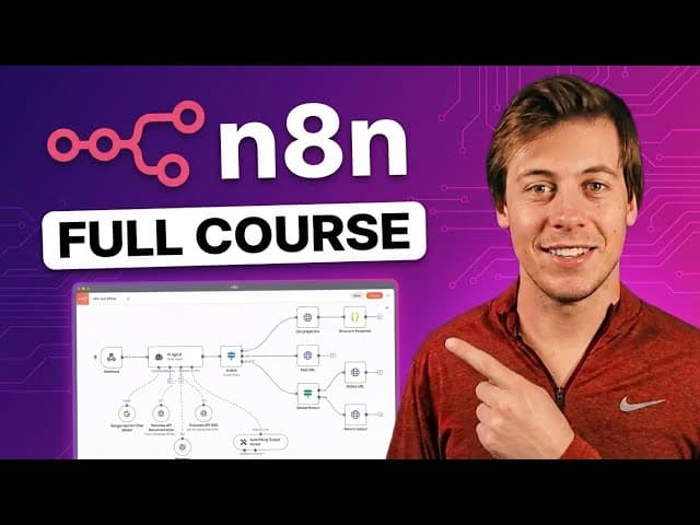 5 Hour N8N AI Automation Masterclass 2026 (Beginner to Pro)